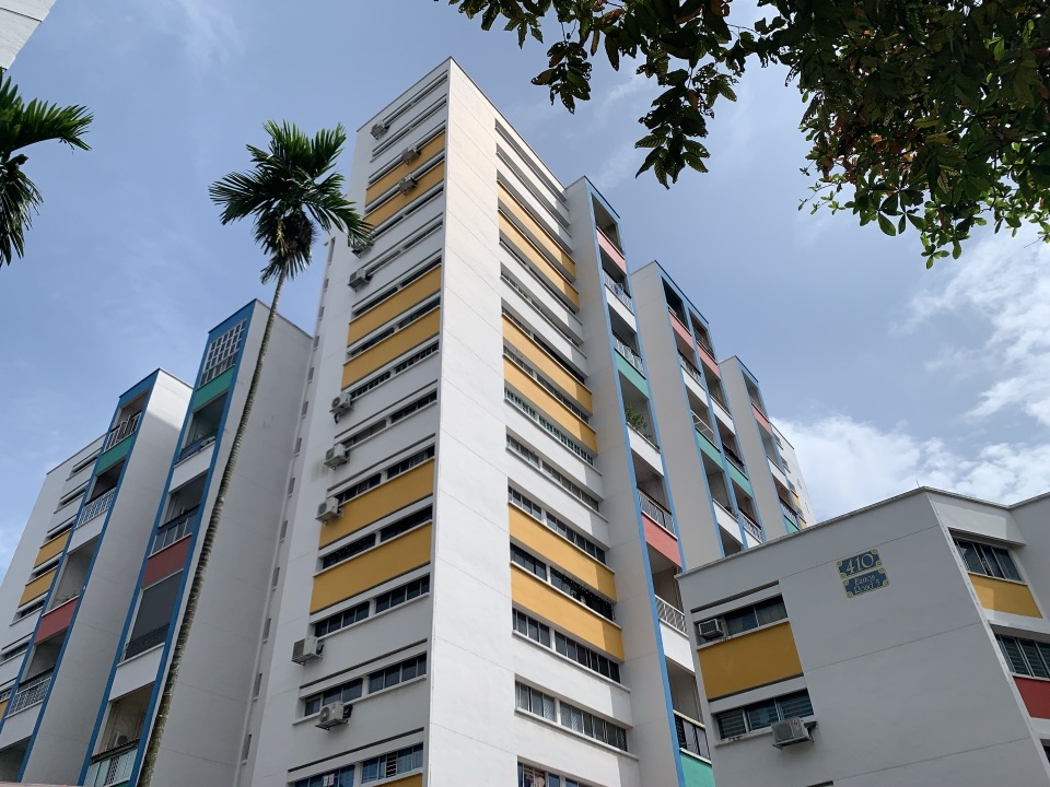 Blok rumah susun HDB di Sims Avenue, Singapura